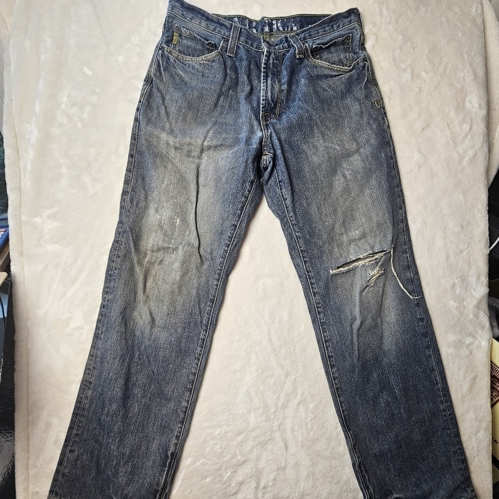 Nautica Jeans y2k Denim 32x32 made in Mexico 90s baggy